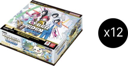 2025 Digimon Card Game Cyber Eden Booster 12 Box Case Cyber Eden