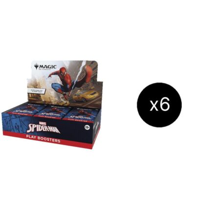 2025 Magic: The Gathering Marvel's Spider-Man - Play Booster Display 6-Box Case