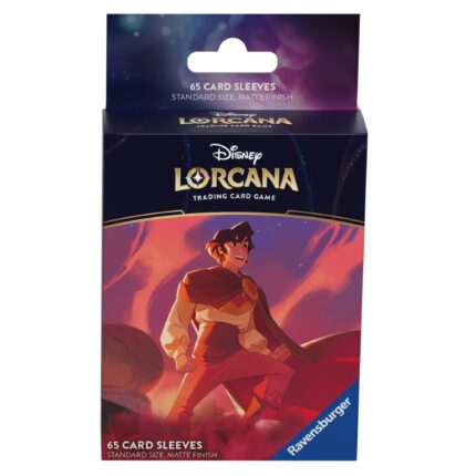 Disney Lorcana TCG: Shimmering Skies - Deck Sleeves, Aladdin