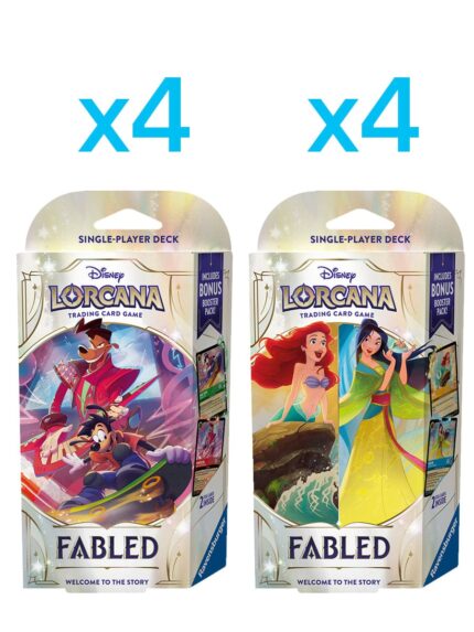 Lorcana TCG: Fabled Starter Deck Display