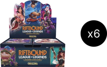 2025 Riftbound: League of Legends Trading Card Game Origins - Booster Display Case Origins